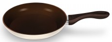 Lamart K2652 MB Kerámia serpenyő 26cm - fehér/barna Konyhai termékek - Edény - Serpenyő - 270329