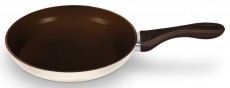 Lamart K2850 MB Kerámia serpenyő 28cm - fehér/barna Konyhai termékek - Edény - Serpenyő - 270331