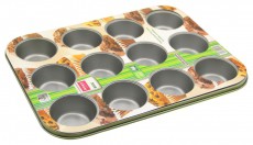 Lamart LT3022 Muffin 12 db sütőforma (35x26cm) - szénacél Konyhai termékek - Edény - Sütőtepsi / sütőforma - 270359