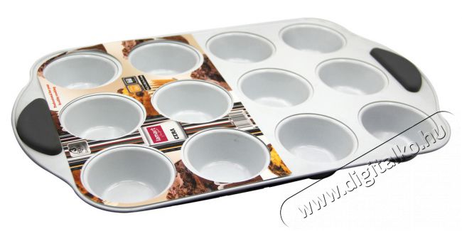 Lamart LT3032 Muffin 12 db sütőforma (41x26cm) - kerámia bevonattal Konyhai termékek - Edény - Sütőtepsi / sütőforma - 270366