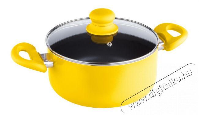 Lamart LT1024 tapadásmentes fazék fedővel Konyhai termékek - Edény - Fazék / lábas - 288919