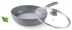 Lamart LT1092 serpenyő fedővel 28cm Konyhai termékek - Edény - Serpenyő - 331407