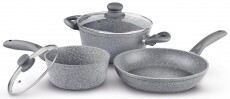 Lamart LT1095 Stone 5db-os edénykészlet Konyhai termékek - Edény - Edény készlet - 329085