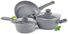 Lamart LT1095 Stone 5db-os edénykészlet Konyhai termékek - Edény - Edény készlet - 329085