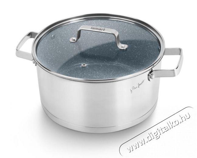 Lamart LT1104 edény üvegtetővel Konyhai termékek - Edény - Fazék / lábas - 349148