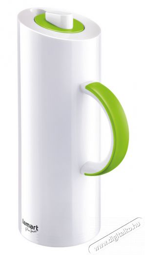 Lamart LT4003 Xtra üveg termosz 1L - fehér/zöld Konyhai termékek - Edény - Termosz - 274655