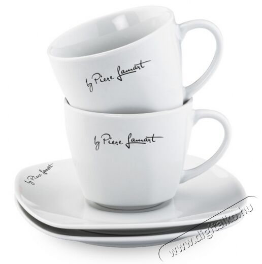 Lamart LT9016 Dine csésze+csészealj szett 2db 220ml Konyhai termékek - Kávéfőző / kávéörlő / kiegészítő - Kávés pohár / csésze - 349262