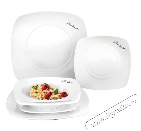 Lamart LT9002 Dine négyszögletes tányér készlet Konyhai termékek - Étkészlet - Tányér készlet - 303642