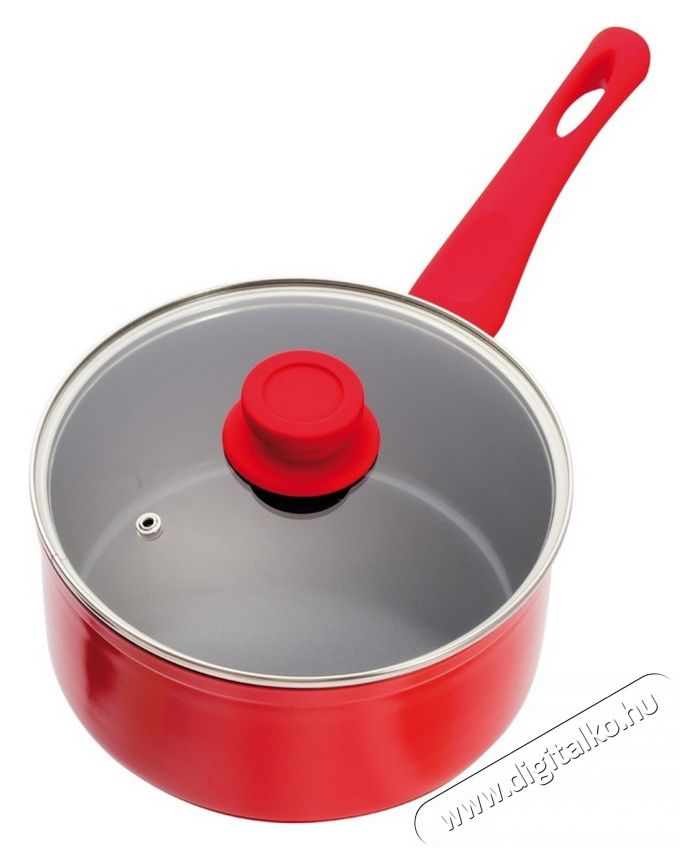 Lamart K2010 RB Kerámia gyorsforraló 20cm - piros Konyhai termékek - Edény - Gyorsforraló - 261937