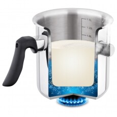 Lamart LT1068 duplafalú tejforraló Konyhai termékek - Edény - Gyorsforraló - 303645