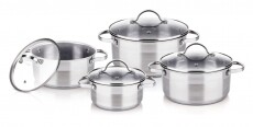 Lamart LTSSSET8 Elegant 8-részes edénykészlet - nemes acél Konyhai termékek - Edény - Edény készlet - 274697