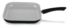 Lamart K2640 BW Kerámia grill tál 26cm - fekete/fehér Konyhai termékek - Edény - Grill serpenyő / grill tál - 261928