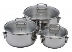Lamart LTSSSET6 Stockage 6 db-os edénykészlet Konyhai termékek - Edény - Edény készlet - 274666