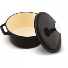 Lamart LT1208 Öntöttvas lábas fedővel - 21.5cm Konyhai termékek - Edény - Fazék / lábas - 365974