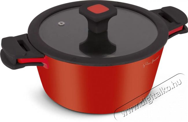 Lamart LT1170 fazék fedővel 20X10cm Konyhai termékek - Edény - Fazék / lábas - 376237