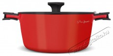Lamart LT1170 fazék fedővel 20X10cm Konyhai termékek - Edény - Fazék / lábas - 376237