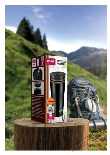 Lamart LT4050 Manq termo bögre 360 ml Konyhai termékek - Konyhai eszköz - Egyéb konyhai eszköz - 376307