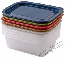 Lamart LT6031 tároló doboz 5db - rainbow Konyhai termékek - Edény - Ételtároló - 376338