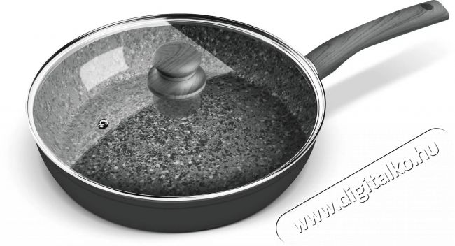 Lamart LT1176 serpenyő fedővel 28cm - fint Konyhai termékek - Edény - Serpenyő - 376243
