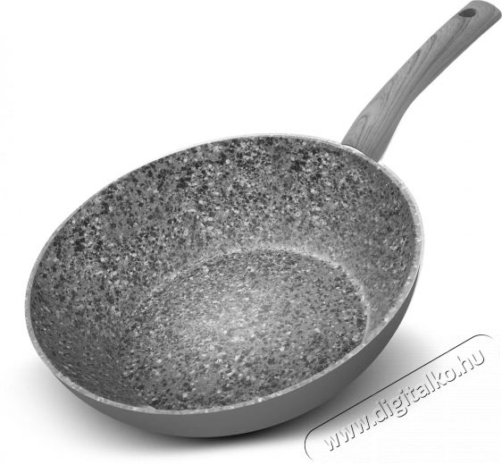 Lamart LT1191 wok serpenyő 28cm - flint Konyhai termékek - Edény - Wok serpenyő - 376258