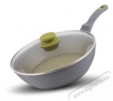 Lamart LT1196 serpenyő fedővel 28 cm - olive Konyhai termékek - Edény - Serpenyő - 376263
