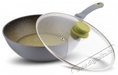 Lamart LT1196 serpenyő fedővel 28 cm - olive Konyhai termékek - Edény - Serpenyő - 376263
