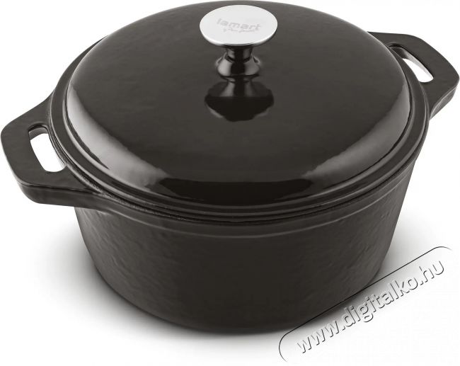 Lamart LT1209 fazék fedővel 4,3L Konyhai termékek - Edény - Fazék / lábas - 376275