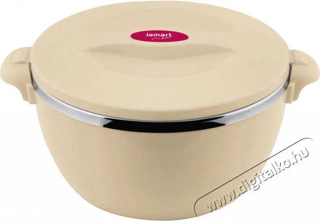 Lamart LT6039 tároló edény 28cm - thermo Konyhai termékek - Edény - Ételtároló - 376343