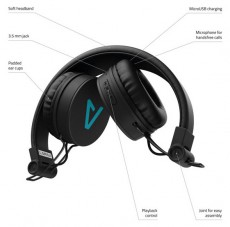 LAMAX blaze2 bluetooth fekete fejhallgató Audio-Video / Hifi / Multimédia - Fül és Fejhallgatók - Fejhallgató - 396484