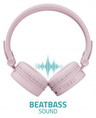 LAMAX blaze2 bluetooth rózsaszín fejhallgató Audio-Video / Hifi / Multimédia - Fül és Fejhallgatók - Fejhallgató - 396485