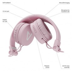LAMAX blaze2 bluetooth rózsaszín fejhallgató Audio-Video / Hifi / Multimédia - Fül és Fejhallgatók - Fejhallgató - 396485
