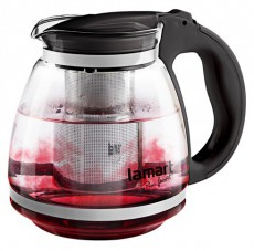 Lamart LT7027 Verre tesákanna 1,5L - fekete Konyhai termékek - Edény - Teáskanna - 349241