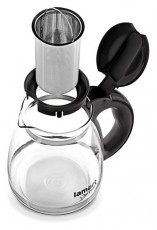 Lamart LT7027 Verre tesákanna 1,5L - fekete Konyhai termékek - Edény - Teáskanna - 349241