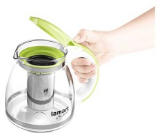 Lamart LT7028 Verre teáskanna - zöld Konyhai termékek - Edény - Teáskanna - 349242