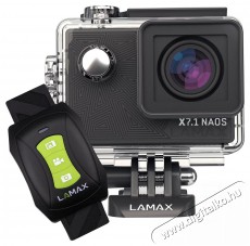 LAMAX X7.1 Naos 2,7K Full HD 170 fokos látószög 16 MP 2" TFT LCD kijelző Wifi akciókamera Fényképezőgép / kamera - Autós fedélzeti kamera - 404123
