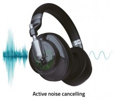 LAMAX HighComfort ANC aktív zajszűrős bluetooth fekete fejhallgató Audio-Video / Hifi / Multimédia - Fül és Fejhallgatók - Fejhallgató - 433069