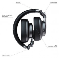 LAMAX HighComfort ANC aktív zajszűrős bluetooth fekete fejhallgató Audio-Video / Hifi / Multimédia - Fül és Fejhallgatók - Fejhallgató - 433069