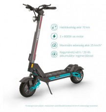 LAMAX eTank SA70 1600W (2X800W)/20Ah elektromos roller Háztartás / Otthon / Kültér - Játék / Sport - Roller / segway / gördeszka - 499941
