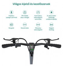 LAMAX eTank SA70 1600W (2X800W)/20Ah elektromos roller Háztartás / Otthon / Kültér - Játék / Sport - Roller / segway / gördeszka - 499941