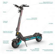 LAMAX eTank SA70 1600W (2X800W)/20Ah elektromos roller Háztartás / Otthon / Kültér - Játék / Sport - Roller / segway / gördeszka - 499941