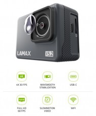 LAMAX X5.2 4K 30fps Wi-Fi akciókamera Fényképezőgép / kamera - Sport kamera - 4K felbontású - 500117
