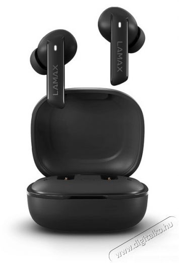 LAMAX Clips1 ANC True Wireless Bluetooth fekete fülhallgató Audio-Video / Hifi / Multimédia - Fül és Fejhallgatók - Fülhallgató - 500489