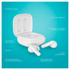 LAMAX Clips1 Plus True Wireless Bluetooth fehér fülhallgató Audio-Video / Hifi / Multimédia - Fül és Fejhallgatók - Fülhallgató - 500472