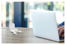 LAMAX Clips1 Plus True Wireless Bluetooth fehér fülhallgató Audio-Video / Hifi / Multimédia - Fül és Fejhallgatók - Fülhallgató - 500472