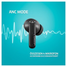 LAMAX Clips1 Plus True Wireless Bluetooth fekete fülhallgató Audio-Video / Hifi / Multimédia - Fül és Fejhallgatók - Fülhallgató - 500492