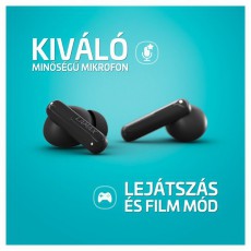 LAMAX Clips1 Plus True Wireless Bluetooth fekete fülhallgató Audio-Video / Hifi / Multimédia - Fül és Fejhallgatók - Fülhallgató - 500492