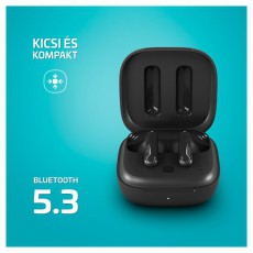 LAMAX Clips1 Plus True Wireless Bluetooth fekete fülhallgató Audio-Video / Hifi / Multimédia - Fül és Fejhallgatók - Fülhallgató - 500492