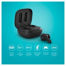 LAMAX Clips1 Plus True Wireless Bluetooth fekete fülhallgató Audio-Video / Hifi / Multimédia - Fül és Fejhallgatók - Fülhallgató - 500492