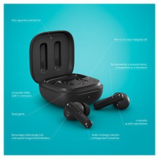 LAMAX Clips1 Plus True Wireless Bluetooth fekete fülhallgató Audio-Video / Hifi / Multimédia - Fül és Fejhallgatók - Fülhallgató - 500492