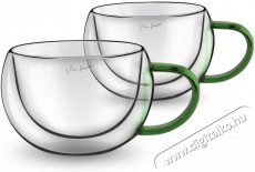 Lamart Thermo pohár LT9112 VASO Set Cappuccino 270 ml 2 db zöld Újdonságok - Új termékek - 503732
